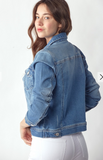 Risen Vintage Washed Denim Jacket