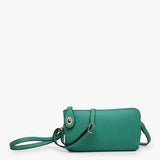 jen and co kendall wristlet kelly green