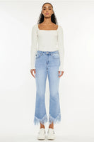 Kan Can High Rise jeans Crop Bootcut Denim