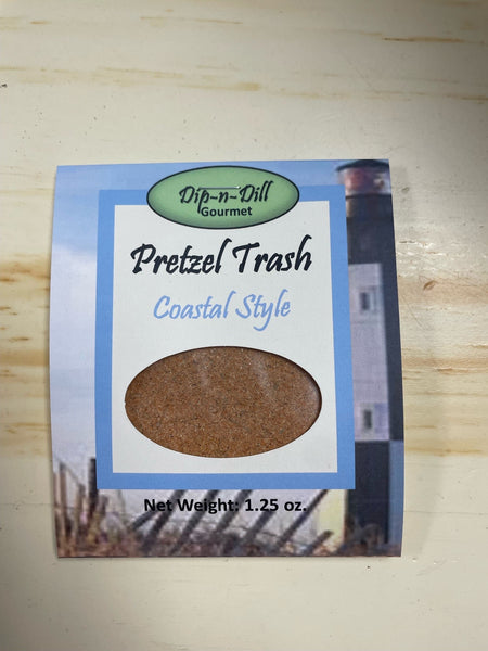 Dip and Dill Pretzel Coastal Trash