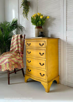 dixie belle paint colonel mustard chalk mineral paint furniture