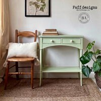 dixie belle farmhouse green chalk mineral paint furniture table