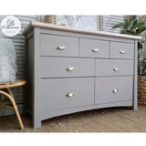 dixie belle french linen chalk paint dresser