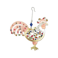 Pilgrim imports rise and shine rooster ornament