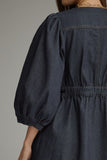 Dark Denim long sleeve dress