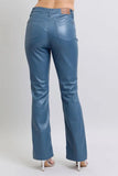 Judy Blue Faux Leather Tummy Control Bootcut jeans