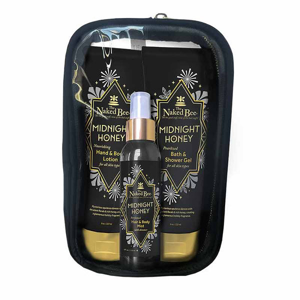 Naked Bee Midnight Honey gift set