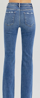 Risen Tummy Control High Rise Straight Jeans