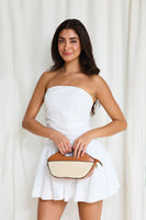 Jen and Co CeCe Vegan Straw Bucket Bag