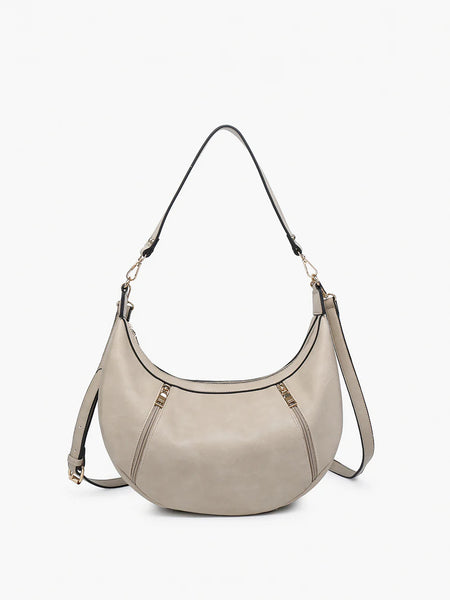 Jen and Co Lee Slouchy Shoulder Bag in Sand