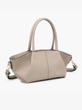 Jen and Co Karen vegan baguette Bag Dove
