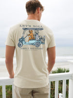 Simply Southern Let's Roll golf cart short sleeve