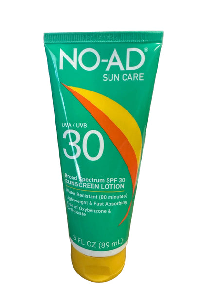 No Add 3 fl oz sunscreen SPF 30