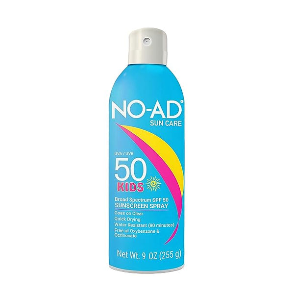 No-Ad Sunscreen spf 50 Spray Kids spf 50 9 fluid oz