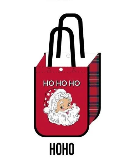 Simply Southern Medium Eco Bag Santa Ho Ho Ho