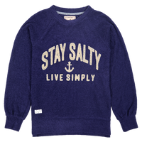 Simply Southern Stay Salty terry  sweatshirt